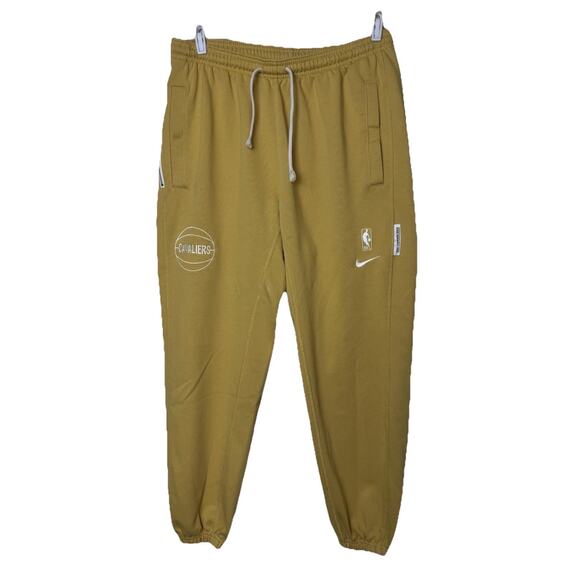 Nike Standard Issue Dri-FIT Cleveland Cavs Mens Lg Gold Joggers Sweatpants NWOT - Picture 1 of 6